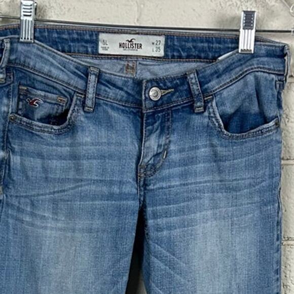 Hollister Low Rise Jeans size 27 (5) - Picture 7 of 8
